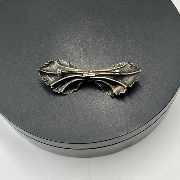 Sterling Silver Vintage Brooch 8 Grams - Picture 6 of 8